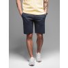 Ombre Casual men's SLIM FIT jacquard knit shorts - navy blue čierna L Ombre 5907064500468
