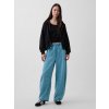 GAP Džínsy Mid Rise Easy Horseshoe UltraSoft Modrá