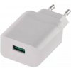 Emos QUICK 3A (18 W) V0123 - Univerzálny USB adaptér biely