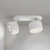 Orion Stropný reflektor LED Specter, biely, dĺžka 19,4 cm, hliník, 2 svetlá. - Str 10-602/2 weiß