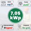 Sieťová elektráreň | 7,05kWp | (Fox-ESS, po odrátaní dotácie)