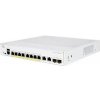 Cisco switch CBS350-8P-E-2G-EU (8xGbE,2xGbE/SFP combo,8xPoE+,60W,fanless) - REFRESH CBS350-8P-E-2G-EU-RF