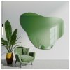 Alfaram Nepravidelné zelené zrkadlo - EMERALD GREEN