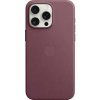 Kryt na mobil Apple iPhone 15 Pro Max FineWoven Case with MagSafe Mulberry MT4X3ZM/A