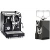 La Pavoni Cellini Classic, black + Eureka Mignon Specialita, CR anthracite
