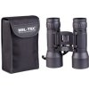 Mil-Tec skladací vodeodolný ďalekohľad binocular 8x42 - ČIERNA