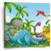 Sablio Obraz Dinosauri 3 - 50x50 cm