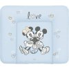 CEBA Podložka prebaľovacia mäkká na komodu (85x72) Disney Minnie & Mickey Blue