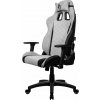 AROZZI herní židle AVANTI Soft Fabric Light Grey/ látkový povrch/ světle šedá