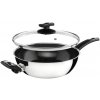 Kolimax Panvica CERAMMAX PRO COMFORT, s rukoväťou a držadlom, s vekom, priemer 26 cm, čierna