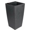 Plastkon Delto Stone samozavlažovací kvetináč 25 x 46 cm antracitová