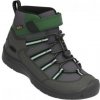 Keen HIKEPORT 2 SPORT MID WP K magnet/greener pastures US 13 / EU 31,0 / UK 12 / 19,5 cm; Šedá obuv