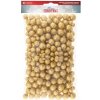 SPRINGOS Dekoračné guličky s trblietkami zlaté, 80g