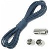 Elastické šnúrky bez viazania No Tie Laces, 100cm, modrá