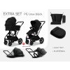 Moon Dvojkombinácia PIÚ Extra set Black chrome Black chrome ONYX BLACK 2025