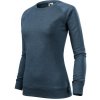 Mikina dámska Merger 416 - S, M2 – tmavý denim melír