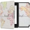 Puzdro KW Mobile - Travel - KW4664416 - pre Amazon Kindle Paperwhite 4 (2018) - viacfarebné (KW Mobile obal na Amazon Kindle Paperwhite 4 (2018), flip, Travel, viacfarebné, AutoSleep + záruka 3 roky +