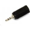 PREMIUMCORD Adaptér Jack 2, 5mm - Jack 3, 5mm, redukcia (M/F)