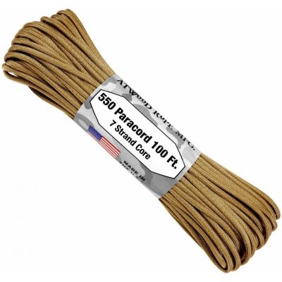 ARM 550 PARACORD 100' Tan