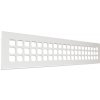 MPkovania SRL Beta 130 x 400 mm Strieborná matná