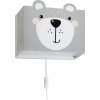 Dalber | Dalber 64578 - Detské nástenné svietidlo LITTLE TEDDY 1xE27/60W/230V | PI427