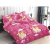 Súprava posteľnej bielizne Antonio 160 x 200 cm ružová