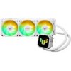 ASUS vodní chladič CPU AIO TUF GAMING LC III 360 ARGB White, 3x120mm, LGA1851, AM5