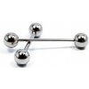 Prosperk Piercing do jazyka oceľ S4118