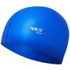 NILS Aqua Silikonová čepice NQC Dots modrá