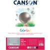 Canson Colorline Skicák v lepenej väzbe A4, 150g, 25 listov - 5 studených odtieňov