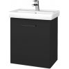 Dreja Kúpeľňová skriňa DOOR SZD 55 - N03 Graphite / Úchytka T06 / N03 Graphite / Levé