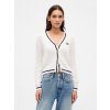 GAP Dámsky Crop kardigan s logom 836177-00