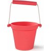 Bigjigs Toys Plážový kyblíček tmavě růžový