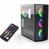 INCA EMG-17XN midi tower PC skrinka čierna; EMG-17XN