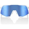 Okuliare 100% S3 - Matte White - HiPER Blue Multilayer Mirror Lens