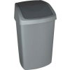 CURVER Odpadkový kôš SWING BIN 50L | sivý