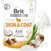Brit Funkčný Snack Skin&Coat Krill 150g