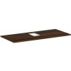 Hansgrohe Xelu Q doska pod umývadlo 118 x 55 cm tmavý orech 54122630