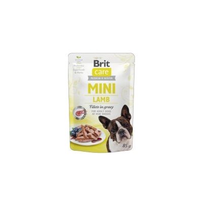 Kapsička Brit Care Mini Puppy Lamb fillets in gravy 85g