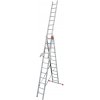 KRAUSE žebřík víceúčelový 3*12 TRIBILO MONTO PROFI, 355/605/860cm, 45.KR-129703
