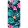 Picasee silikónový prehľadný obal pre Motorola Moto G84 5G - Pink Monstera