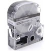 Epson LC-SM6X, 6mm x 8m, černý tisk / matný stříbrný podklad, kompatibilní páska