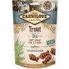 Carnilove Dog Semi Moist Snack Trout enriched with Dill 200 g