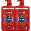 Old Spice Captain 3v1 pánsky šampón a sprchový gél 2x1000ml Old Spice