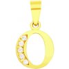 iBrill Zlatý prívesok – písmeno “O” 38453