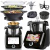 Kuchynský robot SilverCrest Monsieur Cuisine Smart 8 splátok najnovší kuchynský 1000 W čierny