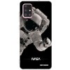 Picasee silikónový prehľadný obal pre Samsung Galaxy A71 A715F - Astronaut Big