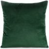 Eurofirany ová obliečka na vankúš GAJA svetlo tmavozelená Zamat 45x45 cm