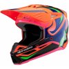 prilba S-M3 edícia HAIDEN DEEGAN, ALPINESTARS, detská (oranžová fluo/fialová/růžová/zelená) 2025 Veľkosť: S