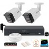 SADA 2 IP kamier Dahua 8mpx PC-HFW1839TC-A-IL-0280B-S6 + DISK 1TB